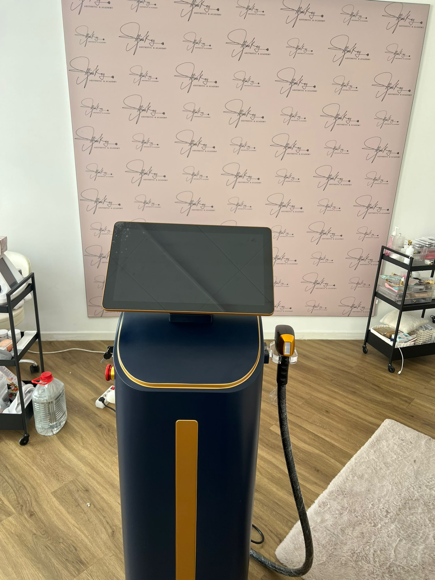 Alix Lasers Diodenlaser im Studio einer Aesthetic Academy