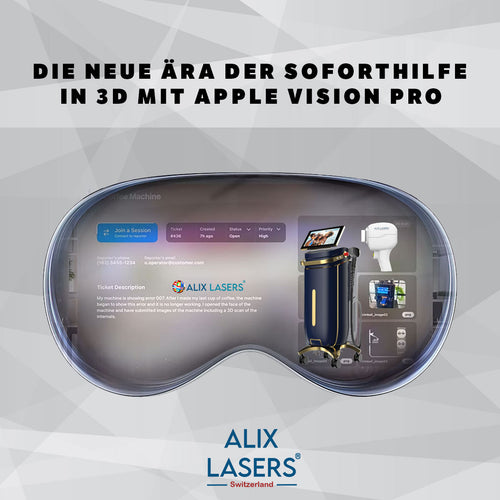 Alix Lasers die neue Ära der Soforthilfe in 3D mit Apple Vision Pro