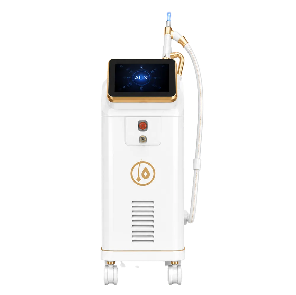 Alix Signature AI von Alix Lasers – Gerät für Dauerhafte Haarentfernung aller Haut- und Haartypen (I–VI) und Fleckentfernung & Pigmentbehandlung